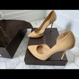 Sold. NIB Gucci Classic Patent Leather Heels